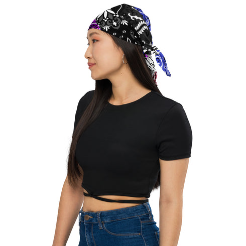 Genderfluid Pride Waves Bandana